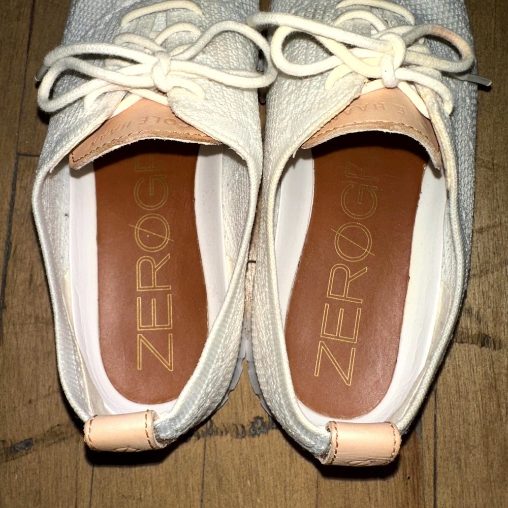 Cole Haan Trainers Men 9 White Zerogrand Comfort Lace Up Walking Running Shoes - Picture 10 of 11